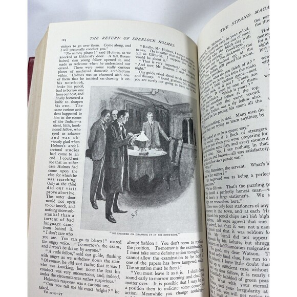 The Illustrated Sherlock Holmes Treasury by Sir Arthur Doyle Hardback - Picture 11 of 13
